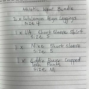 Athletic Wear Bundle